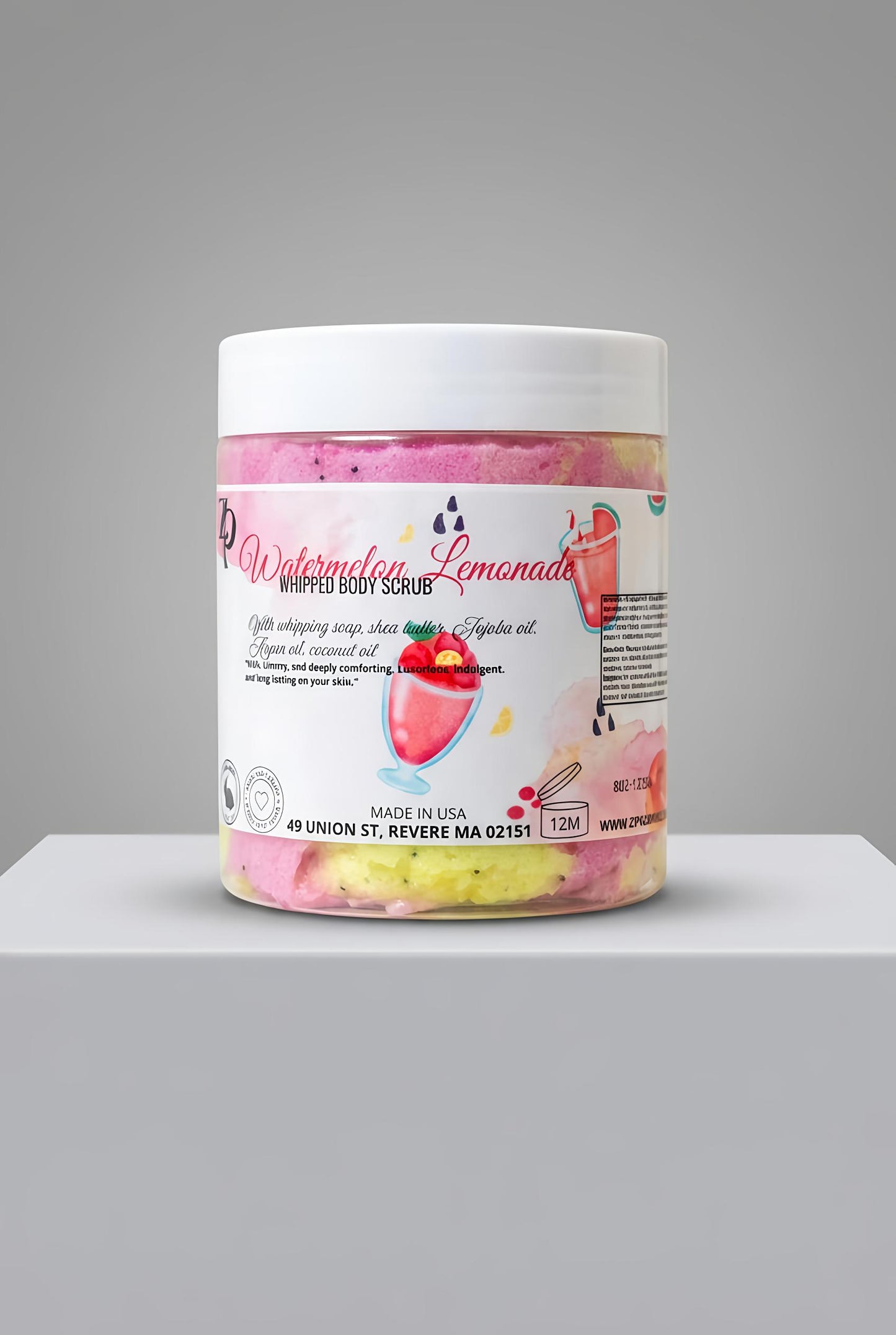 Watermelon Lemonade Whipped Body Scrub