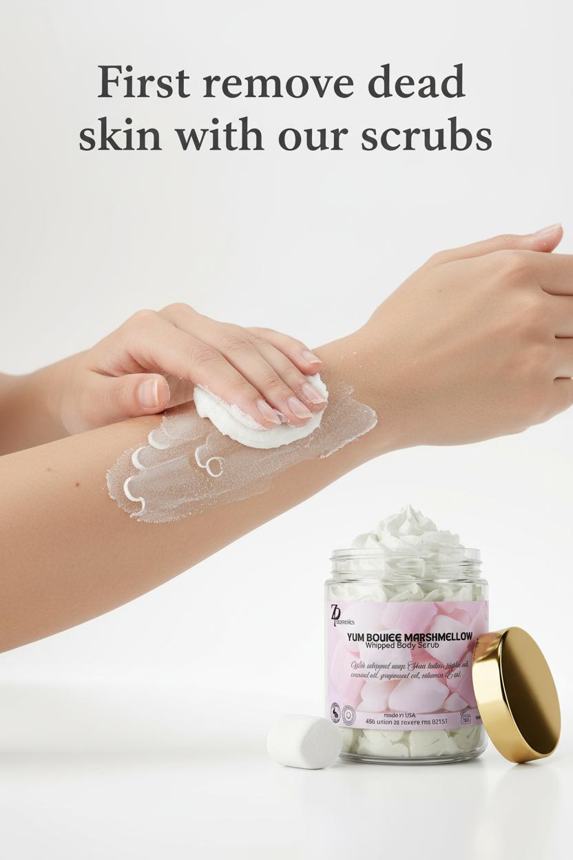 Yum Boujee Marshmellow Whipped Body Scrub