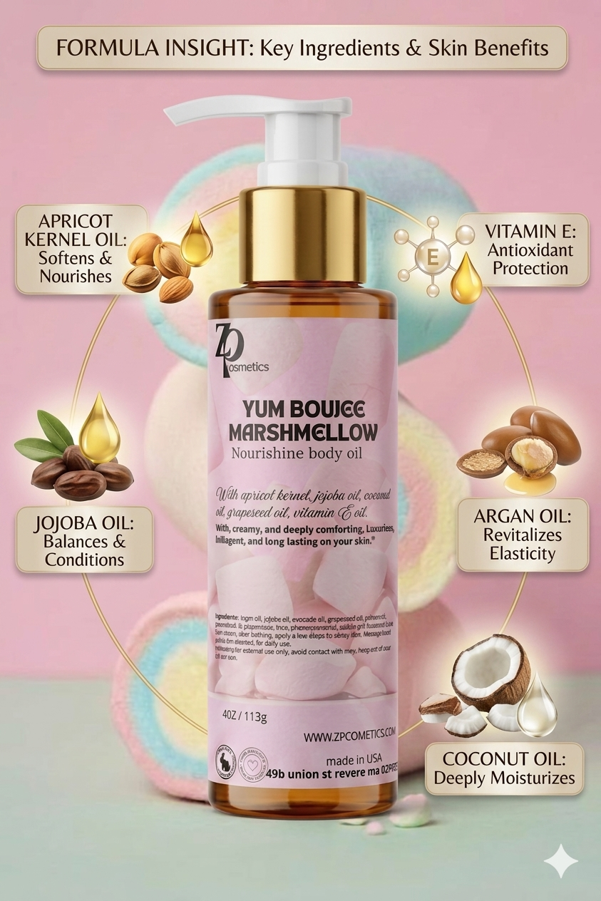 Yum Boujee Marshmellow Nourishing Body Oil