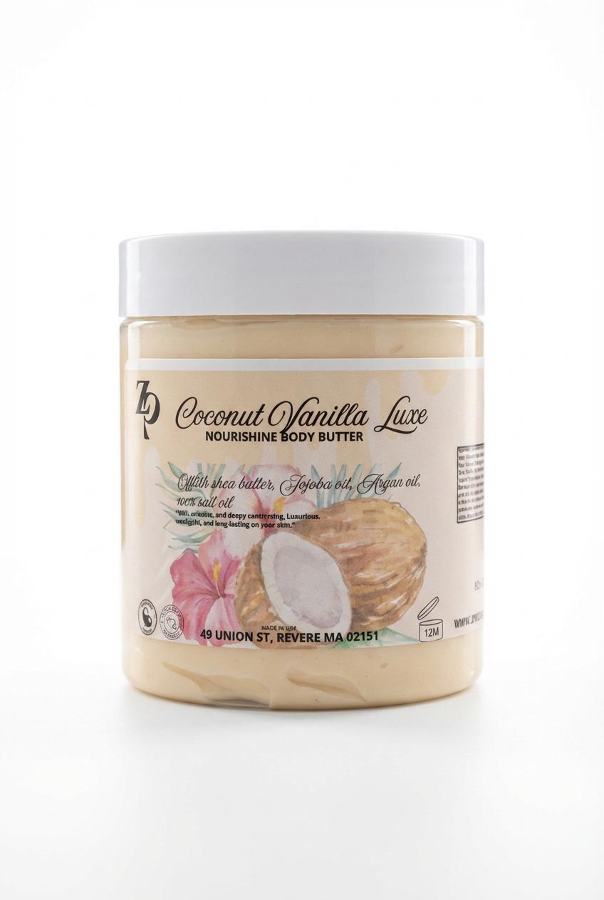 Coconut Vanilla Luxe Nourishing Body Butter