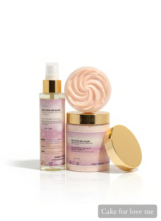PS Love Me Glow Kit - Body Oil & Butter Bundle