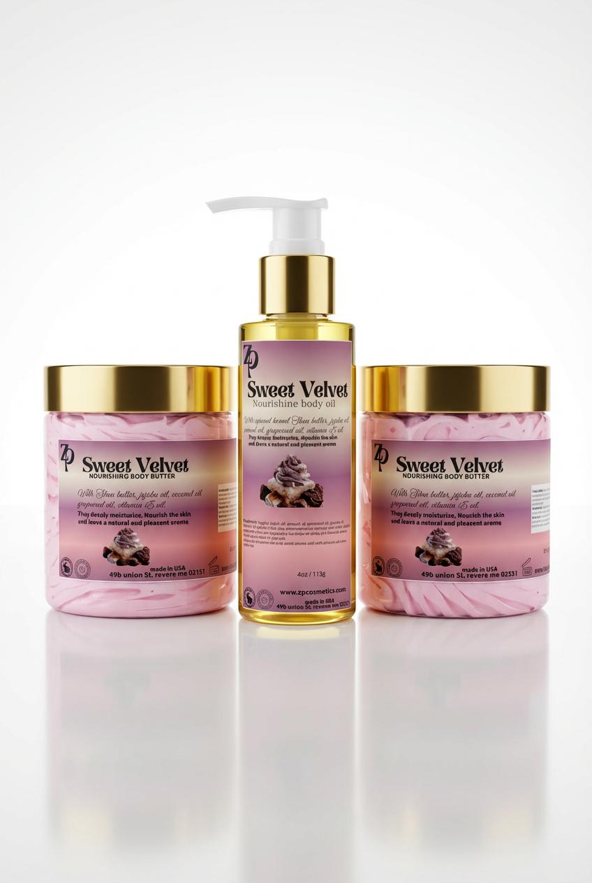 Sweet Velvet Body Care Bundle