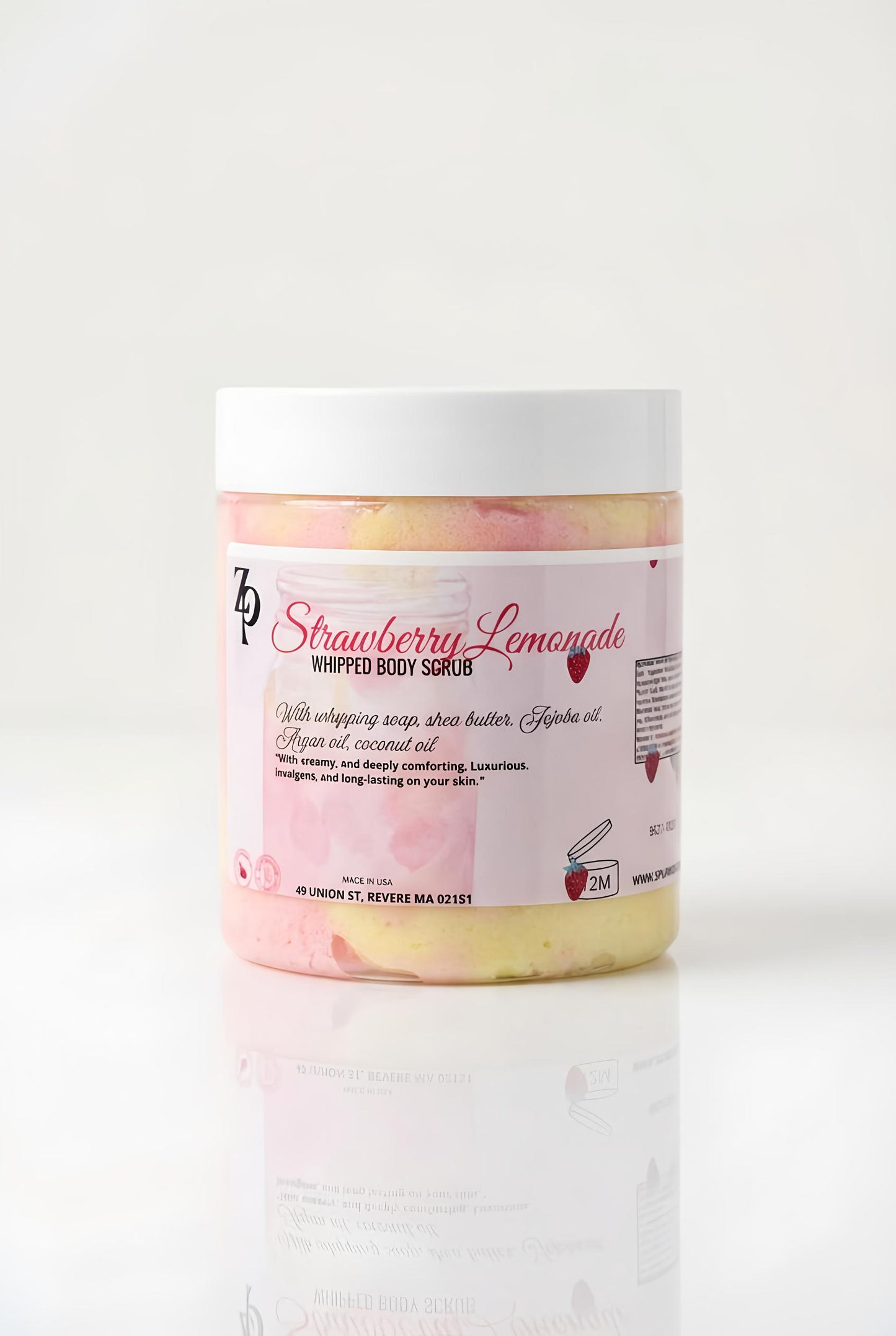 Strawberry Lemonade Whipped Body Scrub
