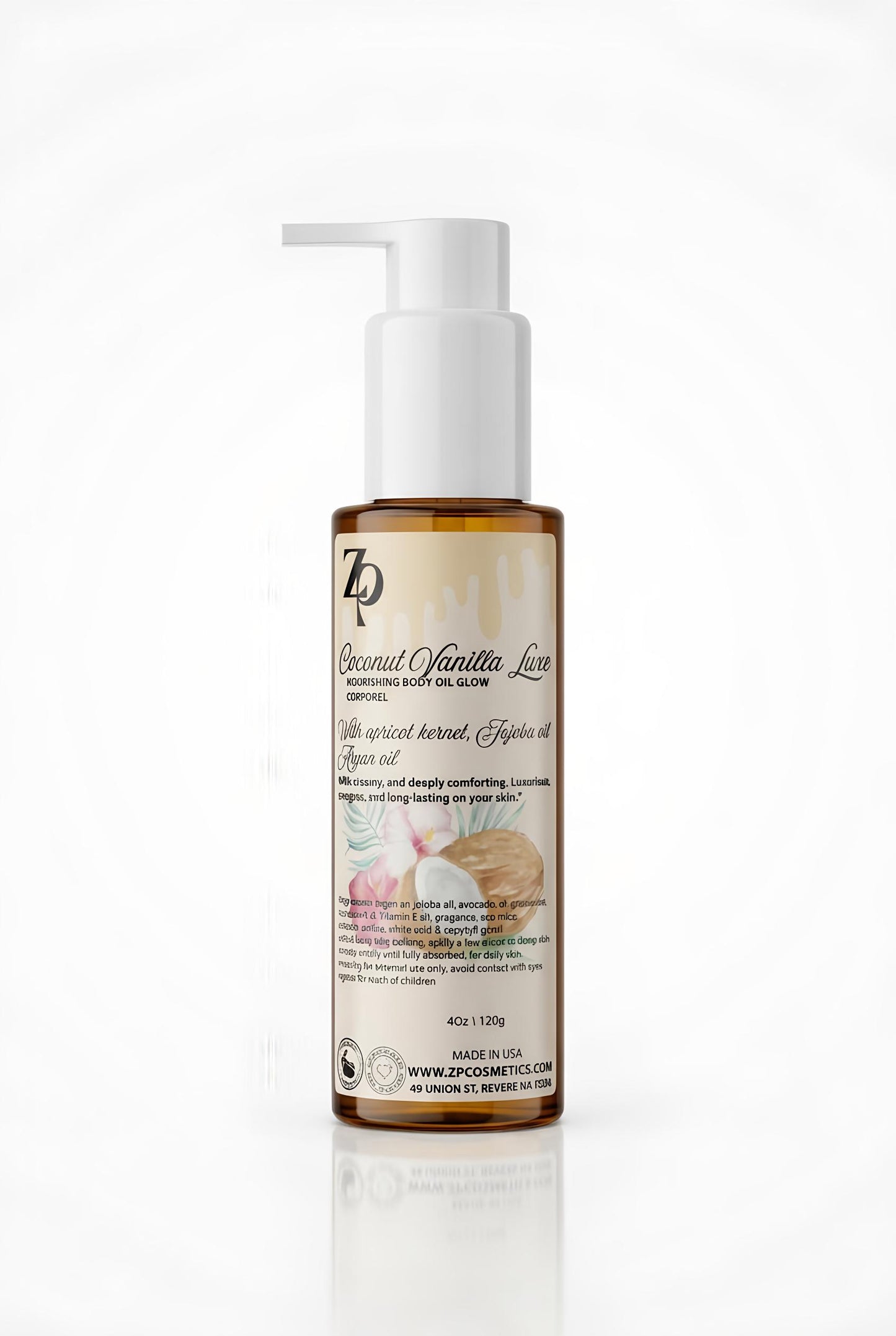 Coconut Vanilla Luxe Glow Body Oil