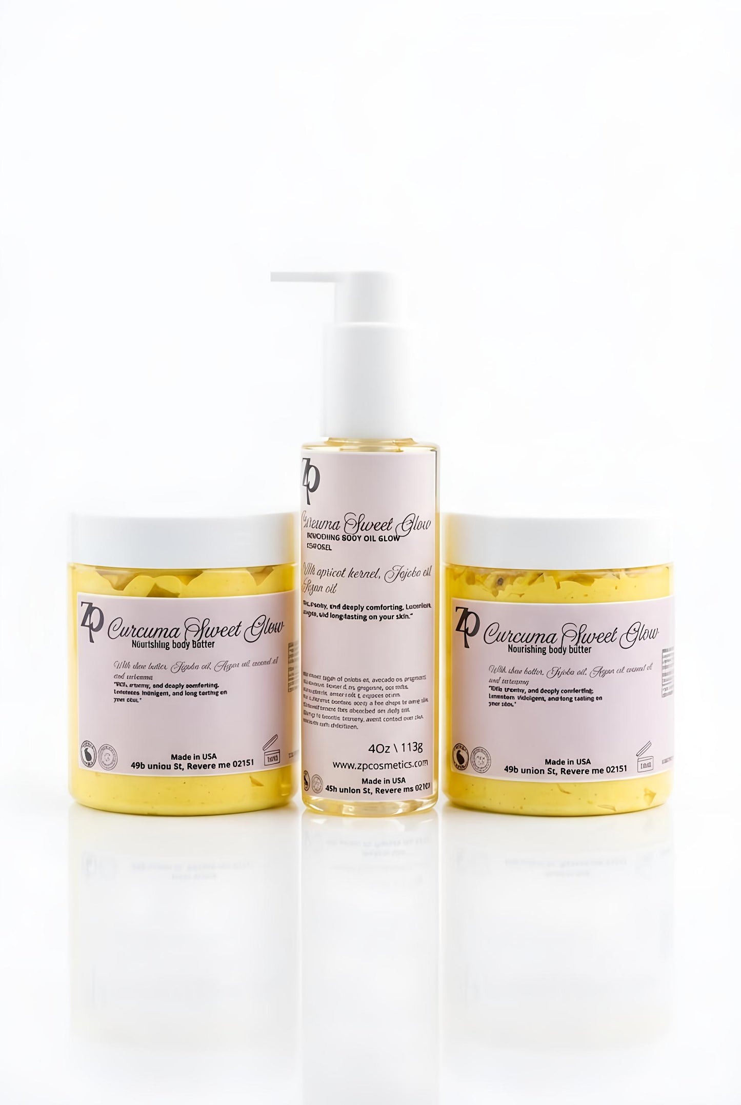 Curcuma Sweet Glow Body Care Bundle