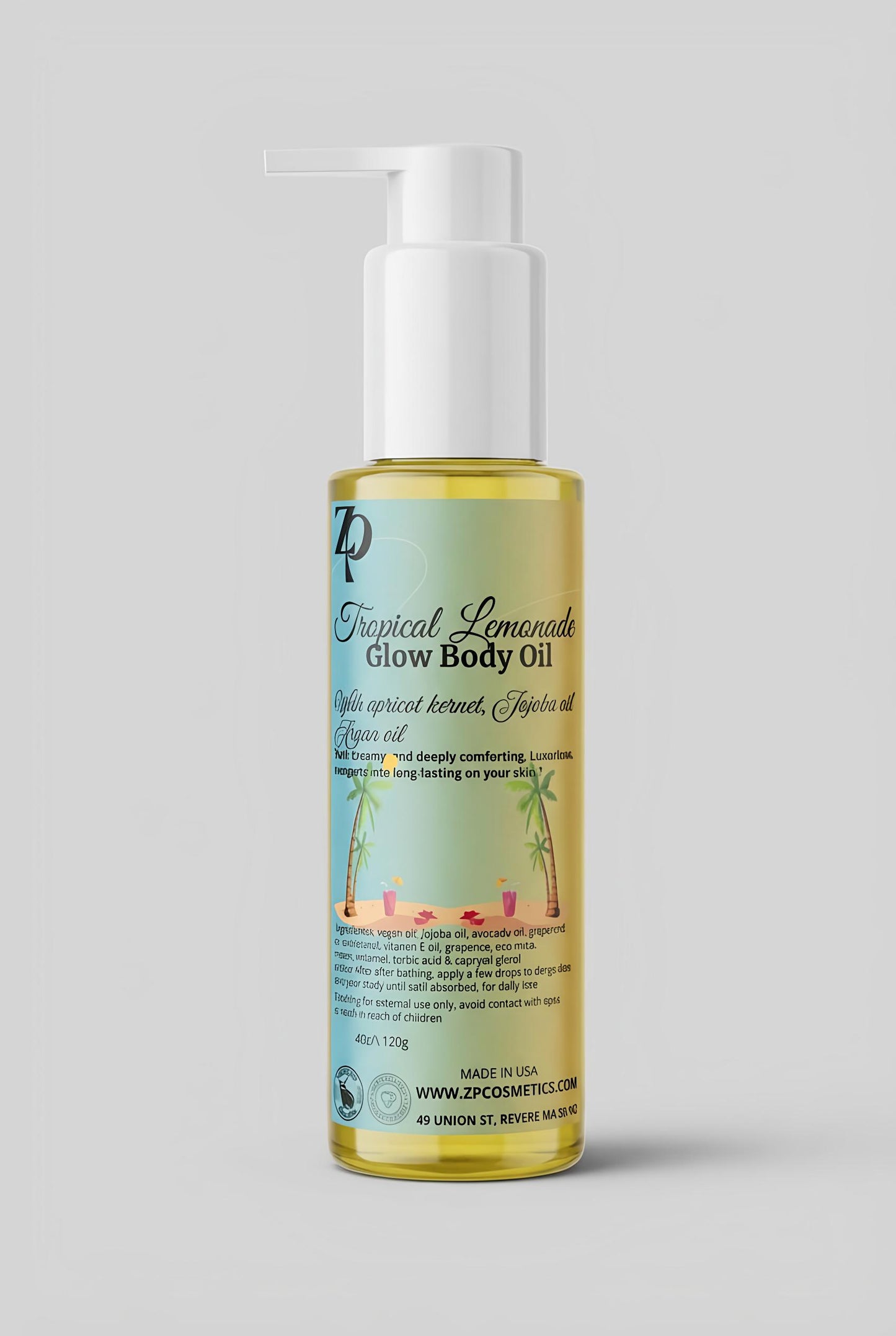 Tropical Lemonade Glow Body Oil