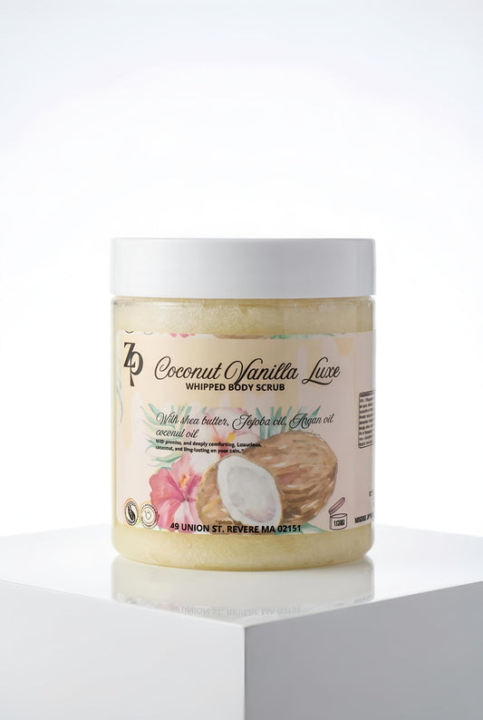 Coconut Vanilla Luxe Whipped Body Scrub